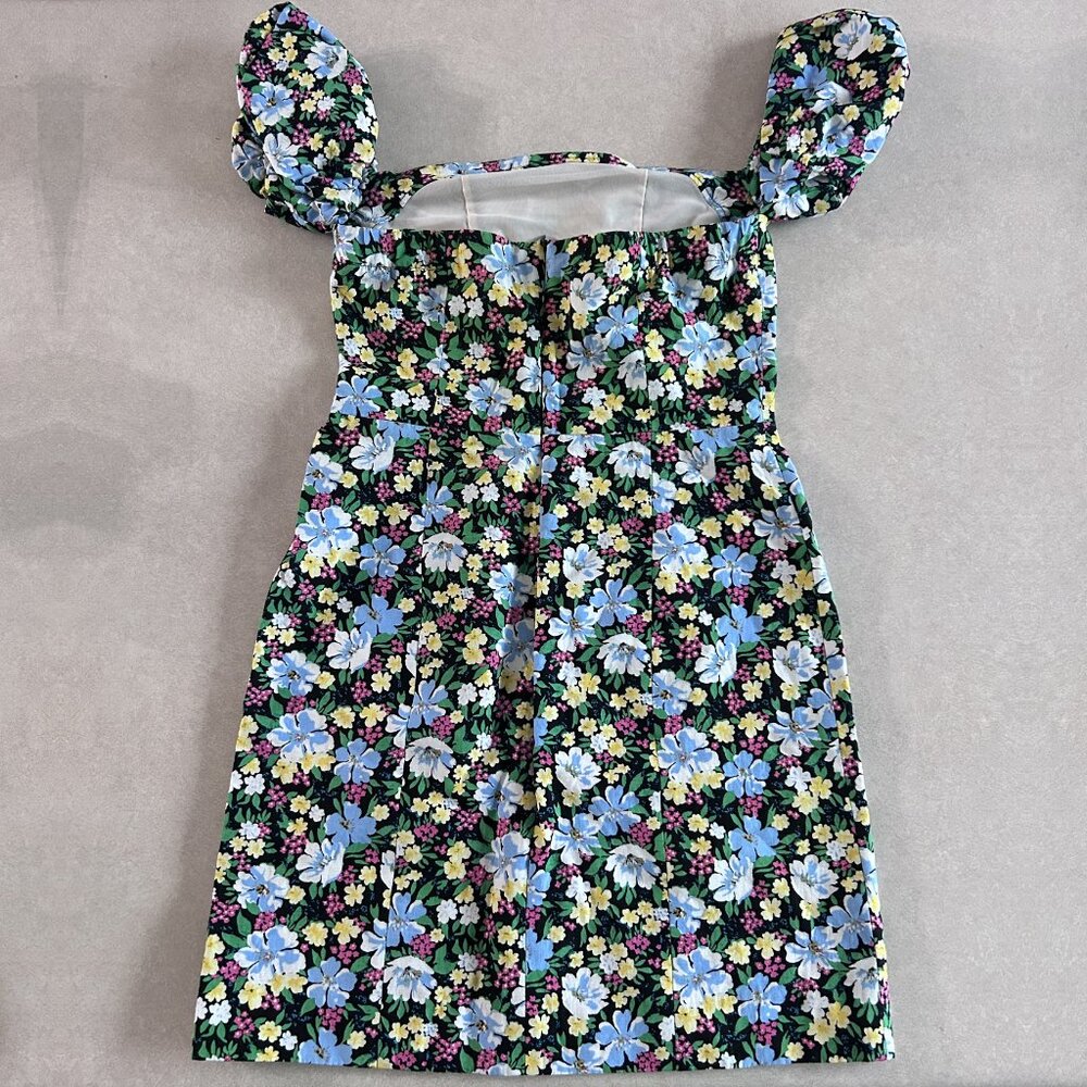 Maje Rapy Floral Off the Shoulder Dress ASO Emily in Paris - Picture 7 of 12